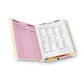 File Folders | Smead 34215 End Tab 14-pt Manila 2-Fastener Folders with Reinforced Straight Tabs - Letter Size/Manila Exterior (50/Box) image number 5