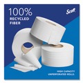  | Scott 67805 2-Ply 3.55 in. x 1000 ft. Septic Safe Essential 100% Recycled Fiber JRT Bathroom Tissue for Business - White (12/Carton) image number 6