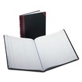 Notebooks & Pads | Boorum & Pease 1602 1/2-150-12 11.94 x 9.78 Sheets 12-Column Double-Page Extra-Durable Bound Book - Black/Maroon/Gold Cover image number 0