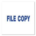 Just Launched | Universal UNV10104 Pre-Inked File Copy Message Stamp - Blue Ink image number 4