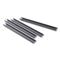 Office Filing Cabinets & Shelves | Alera 25516 Two Row Aluminum Hangrails for 30 in. and 36 in. Wide Lateral Files (4/Pack) image number 3