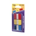 Page Flags | Post-it Tabs 686-RYB 1 in. Wide 1/5-Cut Lined Tabs - Assorted Primary Colors (66/Pack) image number 1