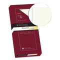 Copy & Printer Paper | Southworth R14I-10L-01 4.13 in. x 9.5 in. #10 Commercial Flap Gummed Closure 100% Cotton Resume Envelope - Ivory (50/Box) image number 1