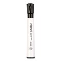 Washable Markers | Universal UNV43681 Medium Bullet Tip Dry Erase Marker - Black (1 Dozen) image number 0