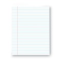 Notebooks & Pads | Universal UNV11000 8.5 in. x 11 in. Glue Top Pads - Legal Rule, White (1 Dozen) image number 2