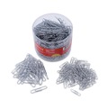 Paper Clips | Universal UNV21001 Plastic-Coated Paper Clips - Assorted Sizes Silver (1000/Pack) image number 3