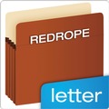 Back to School Sale | Pendaflex S24E 3.5 in. Expansion Letter Size Pocket File - Red Fiber image number 3