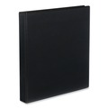 Binders | Universal UNV20741PK 11 x 8.5 1 in. Capacity Slant D-Ring View Binder, 3 Rings - Black (12/Carton) image number 2