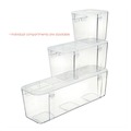 Boxes & Bins | Deflecto 29201CR 8.8 x 4 x 4.38 Stackable Caddy Organizer - Medium/White image number 9