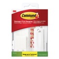 Hook & Loop Fasteners | Command 17221-ES 1 lbs. 4 lbs. Capacities Plastic Picture Hanging Kit - Assorted Sizes White (24/Pack) image number 0