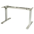 Office Desks & Workstations | Alera ALEHT2SSG AdaptivErgo 48.06 in. x 24.35 in. x 27.5 in. - 47.2 in. Sit-Stand Two-Stage Electric Height-Adjustable Table Base - Gray image number 3