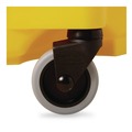 Mop Buckets | Rubbermaid Commercial FG748000YEL WaveBrake 2.0 26 qt. Side-Press Plastic Bucket/Wringer Combos - Yellow image number 6