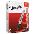 Permanent Markers | Sharpie 33001 Super Fine Tip Permanent Marker - Black (1-Dozen) image number 4