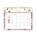 Notebooks & Pads | Blue Sky BLS148643 11 in. x 8.75 in. 12-Month (Jan-Dec 2026) Fly By Monthly Wall Calendar - Cream/Pink/Blue Sheets image number 1