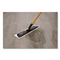 Mops | Rubbermaid Commercial HYGEN FGQ55900BK00 HYGEN 18 in. Quick Connect Single-Sided Plastic Wet/Dry Mop Frame - Black image number 2