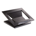 Back to School Sale | Fellowes Mfg Co. 8038401 Designer Suites 13.19 in. x 11.19 in. x 4 in. Laptop Riser Supports up to 25 lbs. - Black Pearl image number 1