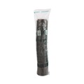 Cups and Lids | Dart TL1224TGB Solo Traveler Sip Through Lids for ThermoGuard 12 oz to 24 oz Hot Cups - Black (1200/Carton) image number 2