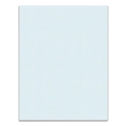 Notebooks & Pads | TOPS 33101 Quadrille Rule (10 sq-in.) 8.5 in. x 11 in. Quadrille Pads (50 Sheets/Pad) image number 0