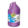 Arts & Crafts Supplies | Crayola 542128040 1 gal. Bottle Washable Paint - Violet image number 0