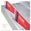 Desk Shelves | Deflecto 693745 11.25 in. x 6.94 in. x 13.31 in. 3-Tier Literature Holder - Leaflet Size, Silver image number 7