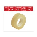 Tapes | Universal UNV83436VP 0.75 in. x 36 yds. 1 in. Core Invisible Tape - Clear (12/Pack) image number 4