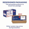 Labels | Avery 04014 1.44 in. x 4 in. Pin-Fed/Dot Matrix Printer Mailing Labels - White (5000/Box) image number 2
