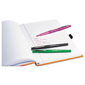 Pens | Paper Mate 1921091 Point Guard Flair Felt Tip Bold 1.4 millimeter Stick Porous Point Pen - Red Ink/Barrel (36/Box) image number 4