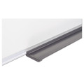 White Boards | MasterVision MA0307170 24 in. x 36 in. Value Lacquered Steel Magnetic Dry Erase Board - White Surface, Satin Aluminum Frame image number 4