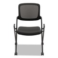 Office Chairs | HON HVL304.VA10.T VL304 250 lbs. Capacity 19 in. Seat Height Mesh Back Nesting Chair - Black (2/Carton) image number 1