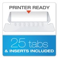 File Folders | Pendaflex 04152 1/5 ORA 1/5-Cut Tabs Colored Reinforced Hanging Letter Folders - Orange (25/Box) image number 6