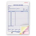 Retail Store Supplies | Rediform 2L260 50 Forms Total 5.56 in. x 7.94 in. Three-Part Carbonless Receiving Record Book image number 3