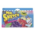 Washable Markers | Mr. Sketch 1905069A Broad Chisel Tip Scented Watercolor Marker - Assorted Colors (12/Set) image number 0