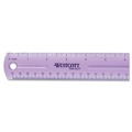 Office & Office Supplies | Westcott 12975 12 in. Standard/Metric Plastic Ruler - Jewel image number 5