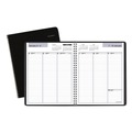 Notebooks & Pads | AT-A-GLANCE G590-00 12-Month (Jan to Dec): 2025 8.75 in. x 7 in. Vertical-Column Format DayMinder Weekly Planner - Black Cover image number 1