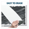 White Boards | Quartet 2548 Classic Series Porcelain Magnetic Dry Erase Board 96-in x 48-in White Surface Satin Aluminum Frame image number 5