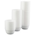 Just Launched | Dart 12B32 12 oz. Insulated Foam Bowls - White (1000/Carton) image number 0