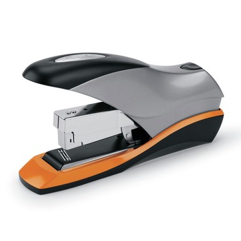 JUST LAUNCHED | Swingline S7087875 Optima 70-Sheet Capacity Desktop Stapler - Silver/Black/Orange
