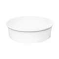 Food Trays, Containers, and Lids | Karat FP-PSB48 7.99 in. x 2.4 in. 48 oz. Paper Food Bucket - White (270/Carton) image number 0