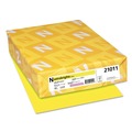 Just Launched | Astrobrights 21011 8.5 in. x 11 in. 24 lbs. Bond Weight Color Paper - Lift-Off Lemon (500/Ream) image number 0