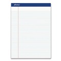 Notebooks & Pads | Ampad 20-322 8.5 in. x 11.75 in. Narrow Ruled Perforated Writing Pads - White (1-Dozen) image number 0