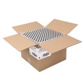 Food Wraps | Paterson WG01006 12 in. x 12 in. Grease-Resistant Food Wrap - Black Check (5000/Carton) image number 2