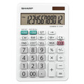 Calculators | Sharp EL-334W 12-Digit LCD Desktop Calculator - Large image number 0