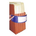 File Folders | Tabbies 68807 9.63 in. x 2 in. File Pocket Handles - Dark Blue/White (48/Pack) image number 5
