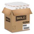  | SOLO 378W-2050 8 oz. Single-Sided Poly Paper Hot Cups - White (1000/Carton) image number 0