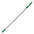 Just Launched | Unger EZ250 8 ft. Two Sections Opti-Loc Aluminum Extension Pole - Green/Silver image number 0