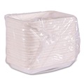 Food Trays, Containers, and Lids | Eco-Products EP-SCRC12NFA 7 in. x 4.75 in. x 1 in. 12 oz. WorldView Vanguard Sugarcane Fiber Rectangular Container - White (400/Carton) image number 8