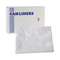 Trash & Waste Bins | Boardwalk H7658TWK 38 in. x 58 in. 60 gal. 0.9 mil Linear Low Density Industrial Can Liners - White (100/Carton) image number 6