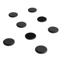 Office & Office Supplies | U Brands 3021U00-12 1.25 in. Diameter Circle High Energy Magnets - Black (8/Pack) image number 1