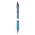 Pens | Pilot 32802 Medium 1 mm Retractable Red Ink B2P Bottle-2-Pen Recycled Ballpoint Pen - Translucent Blue Barrel (1-Dozen) image number 0