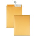 Envelopes & Mailers | Quality Park QUA44762 Redi-Strip 10 in. x 13 in. No. 13-1/2 Cheese Blade Flap Adhesive Closure Catalog Envelope - Brown Kraft (100/Box) image number 1